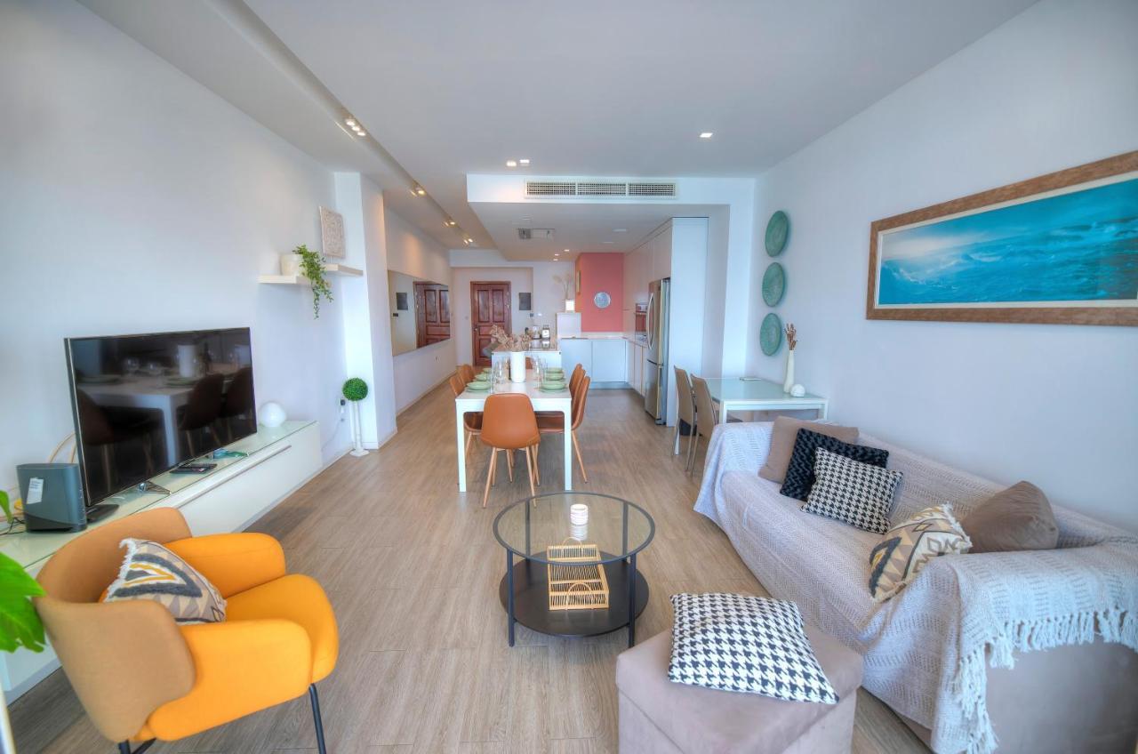 Spacious 4 Bedrooms With Sea View Balcony Goslm-3 슬리에마 외부 사진