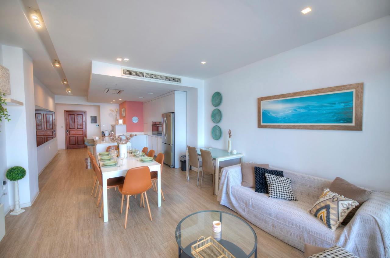Spacious 4 Bedrooms With Sea View Balcony Goslm-3 슬리에마 외부 사진