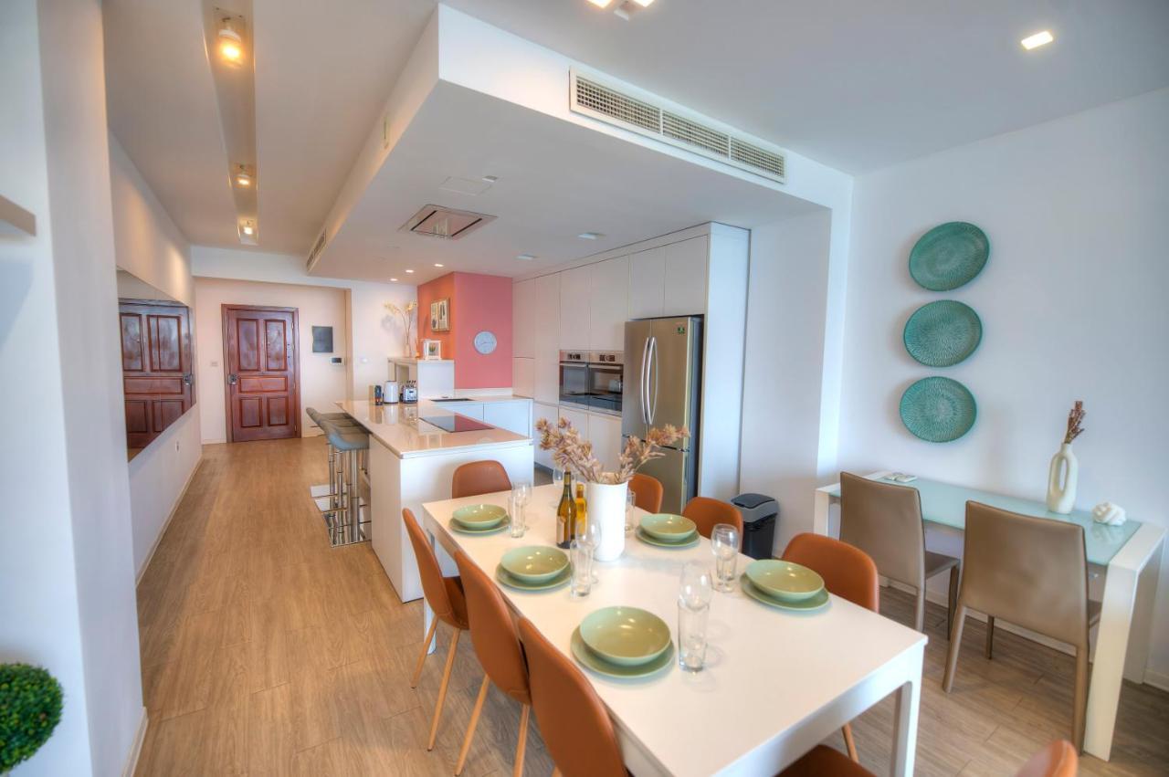 Spacious 4 Bedrooms With Sea View Balcony Goslm-3 슬리에마 외부 사진